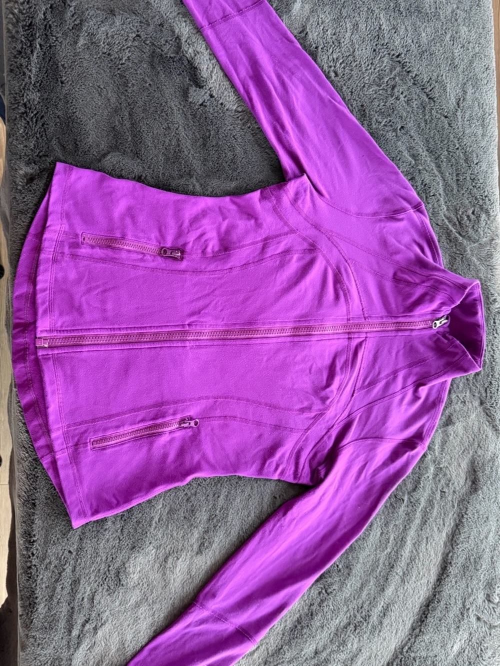 lululemon athletica Purple Full-Zip Jacket